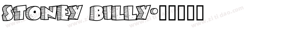 Stoney Billy字体转换